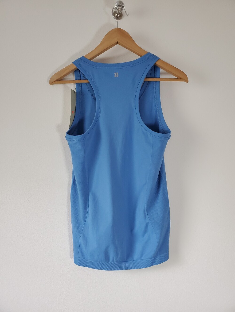 NEW Sweaty Betty Athlete Seamless Workout Tank in Regatta Blue Women's Small - Picture 5 of 5